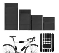 Juego de 5 Protector Cuadro Bicicleta, Protector Cadena Bicicleta, Pegatinas MTB para Arañazos Accesorios de Bicicleta de Montaña, Protector Transporte Bicicleta Apto para Thule