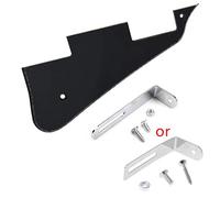 Juego de 5 protectores para púas de guitarra LP, golpeadores para guitarra con soporte y tornillos, accesorios de piezas de instrumentos musicales