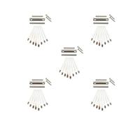 Juego de 5 puentes para piano de pulgar para Kalimba, piezas de bricolaje, 8 teclas, piano de pulgar