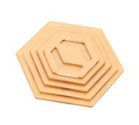 Juego de 5 reglas acrílicas de retazos para manualidades, costura, colchas, patchwork, plantillas, acolchado