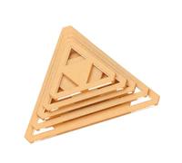 Juego de 5 reglas acrílicas de retazos para manualidades, costura, colchas, patchwork, plantillas, acolchado