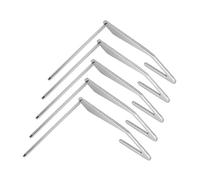 Juego de 5 reglas de acolchado de aluminio para costura precisa y guía de patchwork, compatible con Brother| Singer | Janome