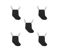 Juego de 5 reposamuñecas de algodón para violín para principiantes, color negro, 18 x 15 cm