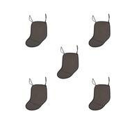 Juego de 5 reposamuñecas de algodón para violín suave, para principiantes, café, 18 x 15 cm