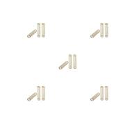 Juego de 5 resortes de metal prácticos para trompeta, resorte de choque, piezas de reparación de instrumentos de latón, pieza de reparación de trompeta a prueba de óxido, resorte de cuerno de viento