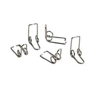 Juego de 5 resortes de válvula para trompeta, trombón, construcción de hierro alto fiable (trompeta)