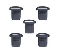 Juego de 5 riñoneras portátiles para enfermera, bolsillo de nailon, accesorios para mujer, múltiples compartimentos, estilo 1