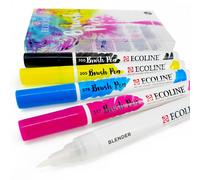 Juego De 5 Rotuladores De Acuarela Líquida Ecoline Royal Talens - Primario
