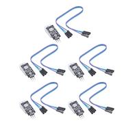 Juego de 5 sensores de temperatura y humedad, comunicación de bus único que ofrece estabilidad para desarrollar la temperatura de frambuesa y frambuesa