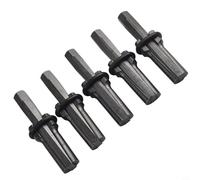 Juego de 5 separadores de piedra de hormigón de 18 mm para granito, mármol, basalto, aleación de cromo vanadio, herramienta manual de acero con alta dureza