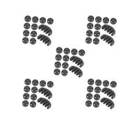 Juego de 5 silenciadores de goma para práctica de violín, accesorios de repuesto, 2 garras