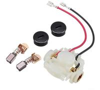 Juego de 5 soportes de cepillo de carbono para BGA450, BGA452, BGA402D, DGA452, BJS161, CB-430, 643954-4 GA452, GA400, GA400D, conjunto de cepillo de carbono para herramientas eléctricas, reemplazo