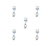 Juego de 5 soportes para lira de clarinete, clarinete, oboe, clip para partituras para principiantes