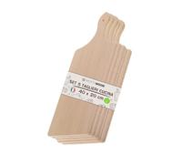Juego de 5 tablas de cortar de cocina con asa, 100% madera de haya, perfecto para cortar y servir, tabla quesos, dimensiones 40 x 20 x 2 cm, alta resistencia, fabricado en Italia