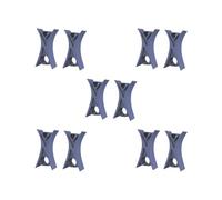 Juego de 5 tapones de violín para instrumentos de arco, accesorios de aprendizaje fáciles de usar, azul marino, 1,3 x 1,1 x 1,1 cm