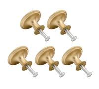 Juego de 5 tiradores de cajón dorados multiuso, diseños únicos, accesorio de moda para muebles del hogar, decoración de armario