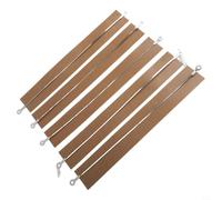 Juego de 5 tiras térmicas para máquina de sellado para selladores de impulso compatibles con SF 200 300 400 con elemento de alambre térmico eficaz para sellos de bolsas fiables (SF-200)