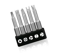 Juego de 5 tornillos especiales en forma de U de 50 mm, en forma de Y, para interiores, de tres puntas, para taladro