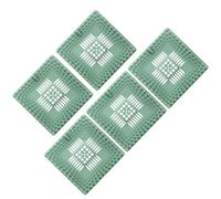 Juego de 5 trampas de drenaje de ducha hechas de material plástico flexible y duradero que se fija fácilmente a la bañera o fregadero de la cocina