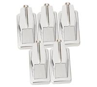 Juego de 5 uds de piezas de repuesto de percusión con gancho de garra de tambor cuadrado