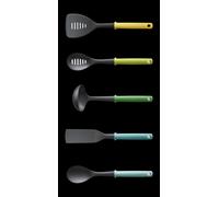 Juego de 5 utensilios duo de joseph joseph, con soporte integrado, ute