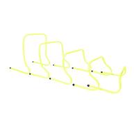 Juego de 5 vallas de entrenamiento de velocidad atlética ajustables para saltar y entrenamiento de velocidad, obstáculos de fitness para baloncesto, fútbol