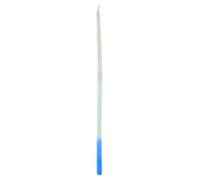 Juego de 5 velas de procesión de Lourdes 40 x 1,5 cm, vela y vela decorativa, culto cristiano en cera vegetal