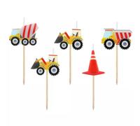 Juego de 5 velas modelo maquinaria