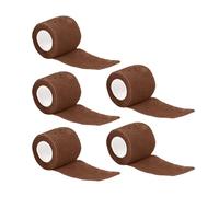 Juego de 5 vendas adhesivas cohesivas, primera cinta elástica, autoadherente, vendaje no tejido para deportes