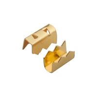 Juego de 50/100 piezas terminales crimpado dentados con conector hebilla alambre latón 451-1 451-2 451-3 451-4 0,2-4 mm²(451-3,100 pcs)