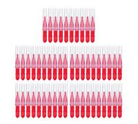 Juego de 50 brochas de maquillaje profesionales para cejas y pestañas, accesorios cosméticos de viaje