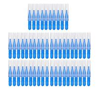 Juego de 50 brochas de maquillaje profesionales para cejas y pestañas, accesorios cosméticos de viaje