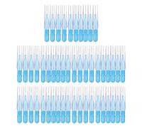 Juego de 50 brochas de maquillaje profesionales para cejas y pestañas, accesorios cosméticos de viaje