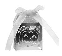 Juego de 50 cajas de dulces de calabaza huecas de Halloween, regalo de matrimonio para baby shower, niñas y niños, cajas de dulces para boda