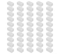 Juego de 50 cajas expositoras de PVC para 1 64 coches de juguete, ideal para colecciones Matchbox y Hotwheels (50 piezas)