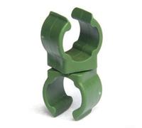 Juego de 50 clips de soporte para plantas para conectar y estabilizar postes de plantas, diseño ajustable para múltiples tamaños, fácil montaje sin herramientas (11 mm)