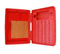 Juego de 50 medidores de pasador de acero M0 grado Z para medición del diámetro del agujero, 0.011-0.060 pulgadas con tolerancia ± 0.0002, rodamiento GCr15 tratado térmicamente