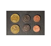 Juego de 50 monedas de metal