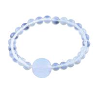 Juego de 50 pulseras elásticas de piedra volcánica que cambiaron el mundo, talla única, Vidrio, No es una piedra preciosa