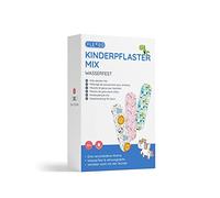 Juego de 50 tiritas para niños, paquete grande, varios diseños como animales, unicornios y figuras de dinosaurios, tiritas infantiles para niños y niñas, 1,9 x 7,2 cm, resistentes al agua y multicolor