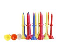 Juego de 50 unidades, juego de colores mixtos, 3,27 x 0,79 pulgadas, diseño y soporte estable en la capa, accesorios para Beginners, Professional, Practice, y Mat Training Field