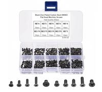 Juego de 500 tornillos para computadora, portátil M2 M2.5 M3 para PC Accesorios, Juego de Tornillo de cabeza plana para PC Placa base Tornillos Espaciadores