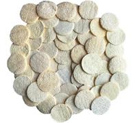 Juego de 54 almohadillas exfoliantes naturales para la cara, esponja de lufa, cepillo facial, removedor de maquillaje, limpiador de ducha, elimina la piel muerta, spa de baño corporal para hombres y