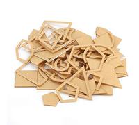 Juego de 54 plantillas acrílicas transparentes para acolchar, varios patrones para manualidades de cuero, herramientas de costura y manualidades