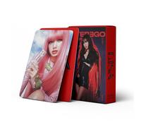 Juego de 55 tarjetas fotográficas LISA Alter Ego Mini Merch Cards New Song Collection Photocards Poster Carte