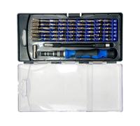 Juego de 58 destornilladores con puntas magnéticas, ideal para smartphones, tabletas y gafas electrónicas, herramientas de reparación para el hogar y el viaje