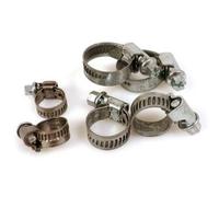 Juego de 6 abrazaderas Precision Steel de 8 a 22 mm