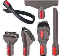Juego de 6 Accesorios para Cepillo Dyson con Boquilla Flexible para Juntas para Dyson GEN5 G5 V15 V12 V11 V10 V8 V7 para Limpiar Juntas Esquinas. Pies de Cama de Animales y sofás de Limpieza rápida