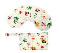 Juego de 6 almohadillas de lactancia de bambú reutilizables superabsorbentes para la leche materna con bolsa de almacenamiento portátil para pañales