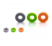 Juego de 6 anillos de espuma para palanca de mando para PS5 para Xbox Switch Pro, almohadillas de amortiguación ligeras para mejorar la precisión del controlador